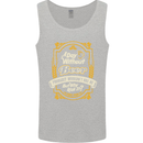A Day Without Beer? Funny Alcohol Mens Vest Tank Top Sports Grey