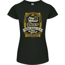 A Day Without Beer? Funny Alcohol Womens Petite Cut T-Shirt Black