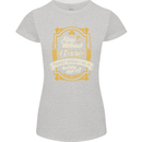 A Day Without Beer? Funny Alcohol Womens Petite Cut T-Shirt Sports Grey