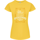 A Day Without Beer? Funny Alcohol Womens Petite Cut T-Shirt Yellow