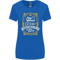 A Day Without Beer? Funny Alcohol Womens Wider Cut T-Shirt Royal Blue
