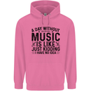 A Day Without Music Pop Rock Reggae Dance Childrens Kids Hoodie Azalea