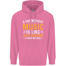 A Day Without Music Tekno Hip Hop Metal Childrens Kids Hoodie Azalea