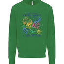 A Day Without Video Games Kids Sweatshirt Jumper Irish Green