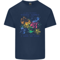 A Day Without Video Games Kids T-Shirt Childrens Navy Blue