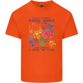 A Day Without Video Games Kids T-Shirt Childrens Orange