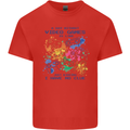 A Day Without Video Games Kids T-Shirt Childrens Red