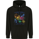 A Day Without Video Games Mens 80% Cotton Hoodie Black