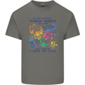 A Day Without Video Games Mens Cotton T-Shirt Tee Top Charcoal