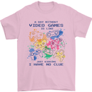 A Day Without Video Games Mens T-Shirt Cotton Gildan Light Pink