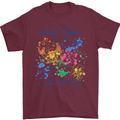 A Day Without Video Games Mens T-Shirt Cotton Gildan Maroon
