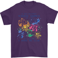 A Day Without Video Games Mens T-Shirt Cotton Gildan Purple
