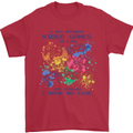 A Day Without Video Games Mens T-Shirt Cotton Gildan Red