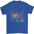 A Day Without Video Games Mens T-Shirt Cotton Gildan Royal Blue