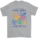 A Day Without Video Games Mens T-Shirt Cotton Gildan Sports Grey