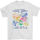 A Day Without Video Games Mens T-Shirt Cotton Gildan White
