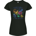 A Day Without Video Games Womens Petite Cut T-Shirt Black