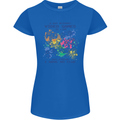 A Day Without Video Games Womens Petite Cut T-Shirt Royal Blue