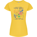 A Day Without Video Games Womens Petite Cut T-Shirt Yellow