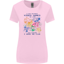 A Day Without Video Games Womens Wider Cut T-Shirt Light Pink