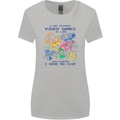A Day Without Video Games Womens Wider Cut T-Shirt Sports Grey