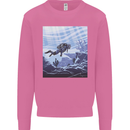 A Deep Sea Scuba Diver Diving Mens Sweatshirt Jumper Azalea