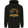 A Dobermans Dog Childrens Kids Hoodie Black