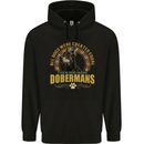 A Dobermans Dog Childrens Kids Hoodie Black