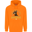 A Dobermans Dog Childrens Kids Hoodie Orange