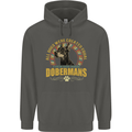 A Dobermans Dog Childrens Kids Hoodie Storm Grey