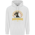 A Dobermans Dog Childrens Kids Hoodie White