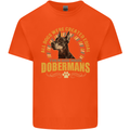 A Dobermans Dog Kids T-Shirt Childrens Orange