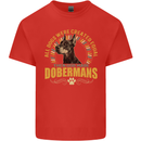 A Dobermans Dog Kids T-Shirt Childrens Red