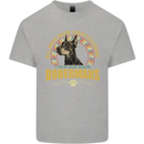 A Dobermans Dog Kids T-Shirt Childrens Sports Grey