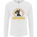 A Dobermans Dog Mens Long Sleeve T-Shirt White