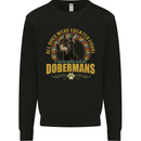 A Dobermans Dog Mens Sweatshirt Jumper Black