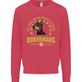 A Dobermans Dog Mens Sweatshirt Jumper Heliconia