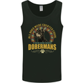 A Dobermans Dog Mens Vest Tank Top Black