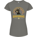 A Dobermans Dog Womens Petite Cut T-Shirt Charcoal