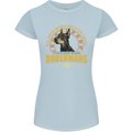 A Dobermans Dog Womens Petite Cut T-Shirt Light Blue