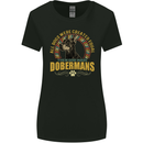 A Dobermans Dog Womens Wider Cut T-Shirt Black