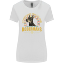 A Dobermans Dog Womens Wider Cut T-Shirt White