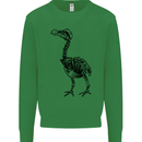 A Dodo Skeleton Kids Sweatshirt Jumper Irish Green