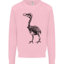 A Dodo Skeleton Kids Sweatshirt Jumper Light Pink