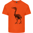 A Dodo Skeleton Kids T-Shirt Childrens Orange
