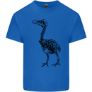 A Dodo Skeleton Kids T-Shirt Childrens Royal Blue