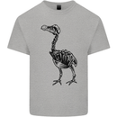 A Dodo Skeleton Kids T-Shirt Childrens Sports Grey