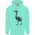 A Dodo Skeleton Mens 80% Cotton Hoodie Peppermint