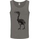 A Dodo Skeleton Mens Vest Tank Top Charcoal