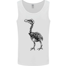 A Dodo Skeleton Mens Vest Tank Top White